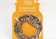 Yankee Candle - Live, Love, Laugh Silver Illuma Lid