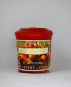 Yankee Candle - Macintosh and Peach Votive Sampler (Old Label)