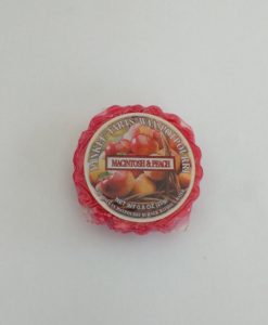 Yankee Candle - Macintosh & Peach Wax Melt Tart (Old Label)