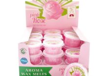 Aroma Wax Melt Pot - Pink Rose