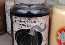 Yankee Candle - Velvet Pumpkin Black Large Jar