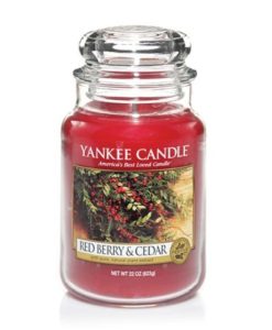 Yankee Candle - Red Berry & Cedar Large Jar