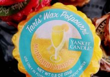Yankee Candle - Mandarin Mamosa Wax Melt Tart (Old Label)