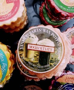 Yankee Candle - Mocha Nut Latte Wax Melt Tart (Old Label)