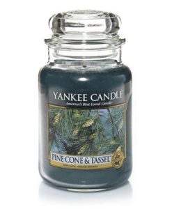 Yankee Candle - Pine Cone & Tassel Large Jar