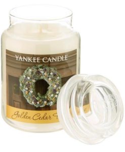 Yankee Candle - Golden Cedar Frost Large Jar