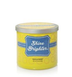 Yankee Candle - Shine Brighter Twin Wick Tumbler - Sun & Sand