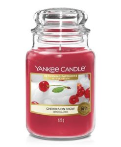 Yankee Candle - Cherries On Snow Large Jar *NEW*